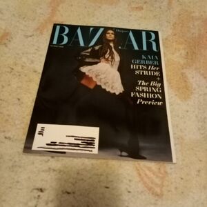 Harper's Bazaar Magazine The Reset Issue Kaia Gerber February 2026